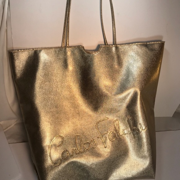 VINTAGE GOLD PURSE BY CARLOS FALCHI - Picture 8 of 8